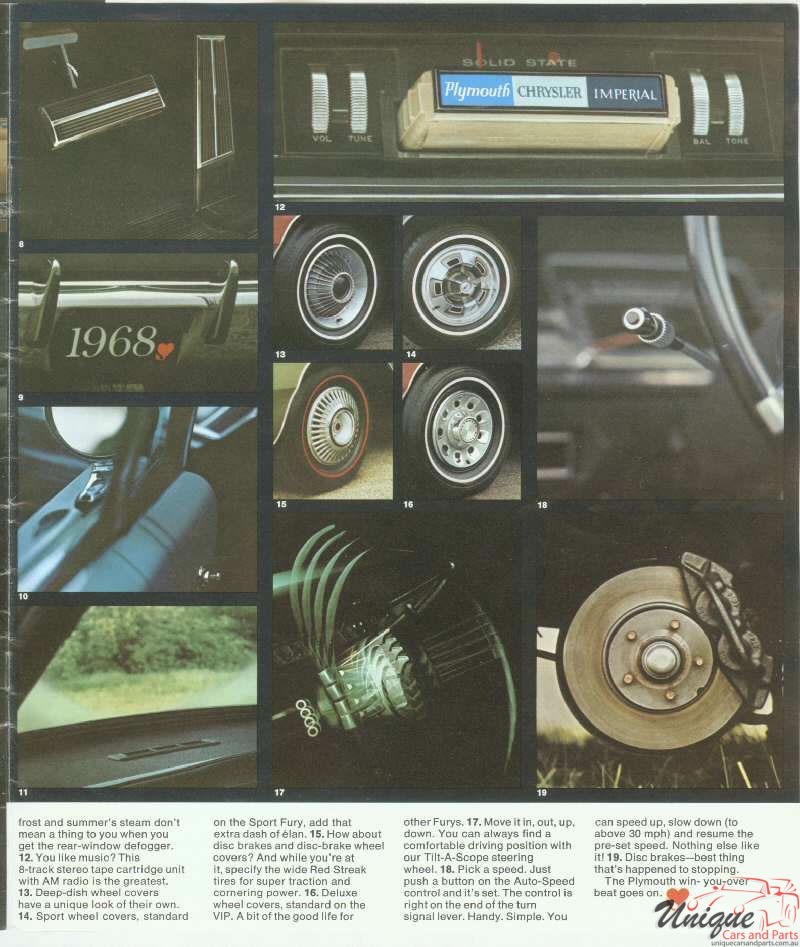 1968 Plymouth Fury Brochure Page 18